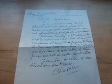 Lot 8 lettres à Emmanuel BONDEVILLE Compositeur Mme BOVARY CHABAUD Opéra