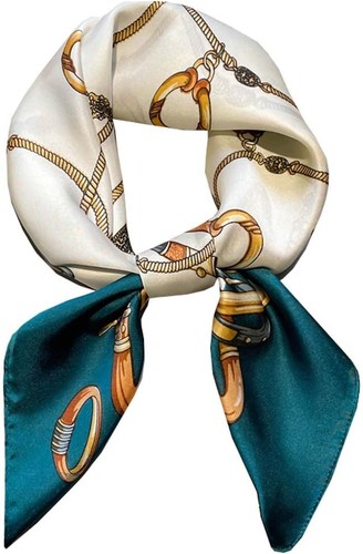 Foulard carré soie satin - foulard,