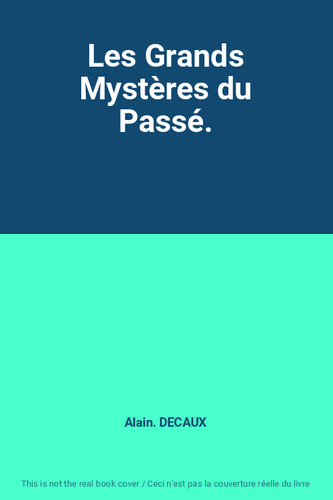 Les grands mystères - les,