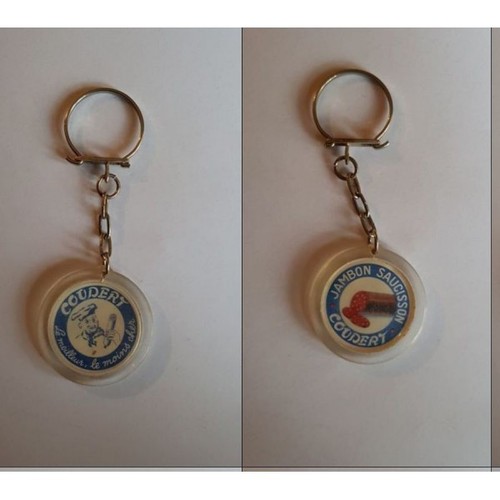 Porte clés coudert jambon - porte-clés,
