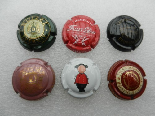 Lot capsules plaques - 4, de
