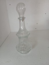 pichet à vin en verre, bouchon verre/ plastique