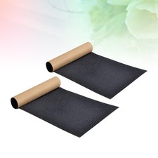  2 pcs Planche À Roulettes Papier De Verre Skate Scooter Autocollants Anti-slip