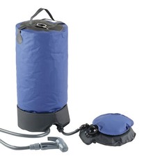 Douche de camping nomade 11 L avec pompe à pied - SEMPTEC