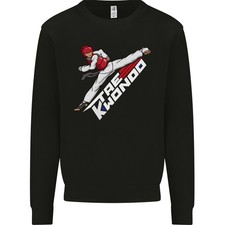 Taekwondo Fighter Mélange Arts Martiaux Mma Enfants Sweat-Shirt