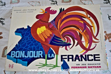 Jeu puzzle BONJOUR LA FRANCE