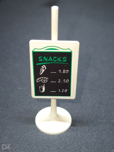 Playmobil affiche snacks - playmobil,