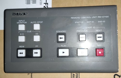 Remote control for - dat, sony
