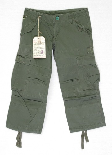 Lois pantacourt kaki femme - kaki,