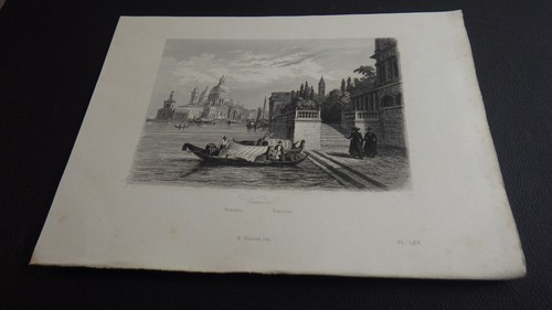1850 gondoles venise - 1850.gondoles, à