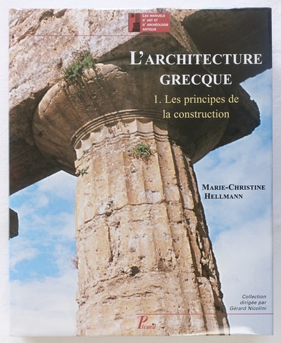Architecture grecque tome - l’architecture,
