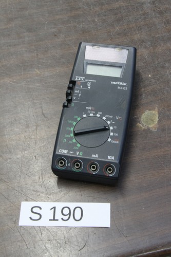 Metrix mx522 multimeter 2 - metrix,