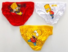 Lot de 3 slips BART SIMPSON
