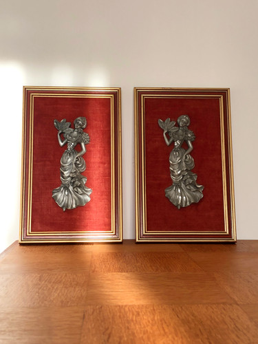 Tableau mural avec - , silhouette