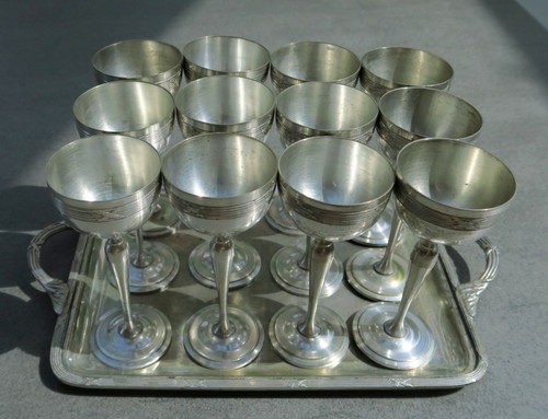 Service liqueur métal - à,