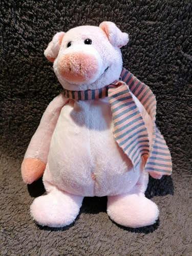 Doudou peluche cochon - , rose