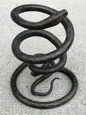 Sculpture serpent fer forgé