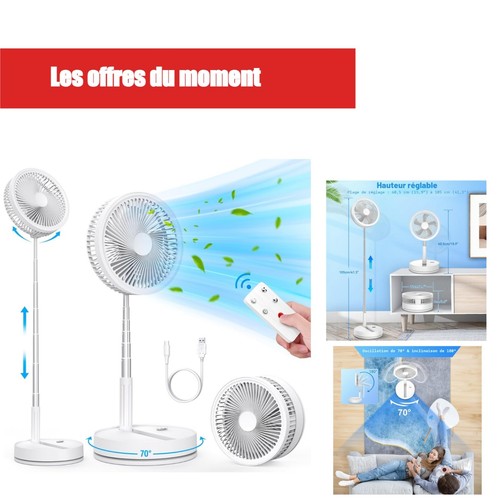 Ventilateur sur pied portable