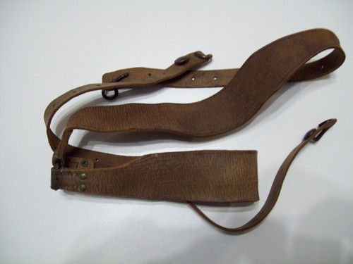 Militaria ww2 brelage cuir - ww2,