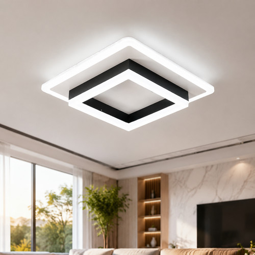 Plafonnier led carré - led,