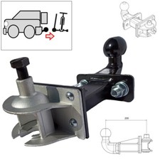 Rallonge de boule d'remorque