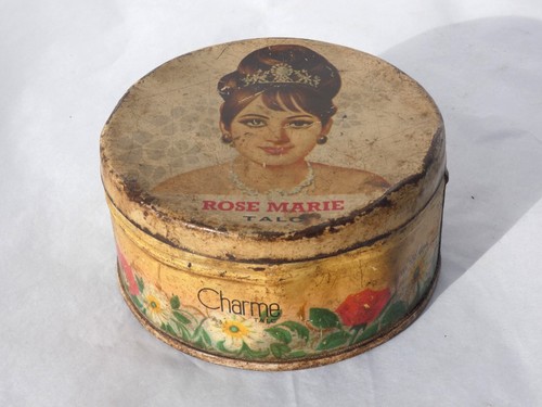 Boite publicitaire ancienne - boite,
