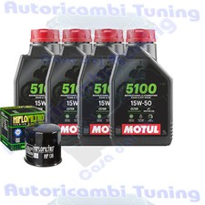 Entretien Huile Motul 5100 15W50 Pour Suzuki Quad Lt-a450 X King Axi 2009>2010