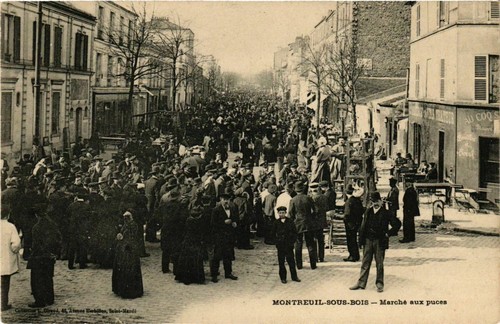 Cpa montreuil sous bois - montreuil-sous-bois, marche