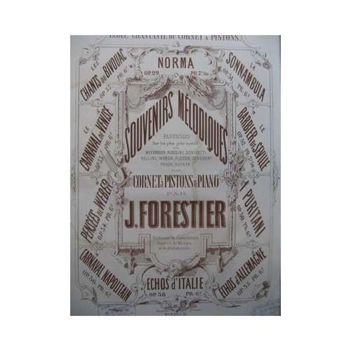 Forestier barbier de - forestier, le