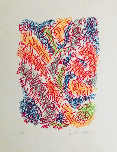 André masson une étoile - "une,