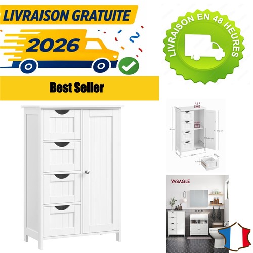 Vasagle meuble salle bain - de,