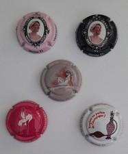 Lots de 5 Capsules De CHAMPAGNE MARINA D