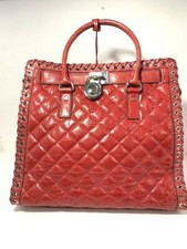 Michael Kors Hippie Hamilton Quilted Leather Handbag
