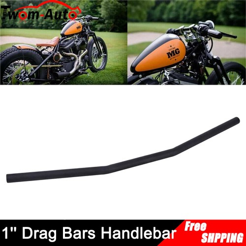 Black handlebars drag - 1", bar