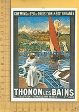 man. CPSM Repro. affiche 