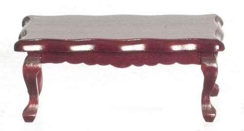 Table basse acajou bords - en,