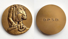 MÉDAILLE EN BRONZE DPSD
