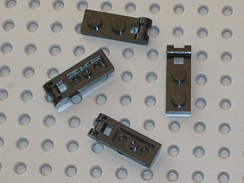 Lego black plates ref 60478 - black, /