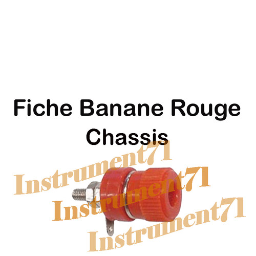Fiche chassis couleur rouge - fiche,