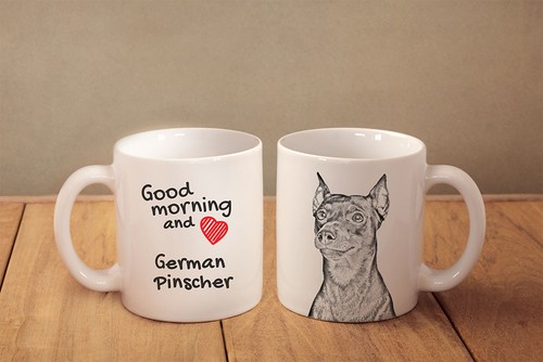 Pinscher allemand tasse en - tasse,