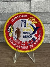 écusson collection gendarmerie - 78eme DDay Juno Beach Brodé
