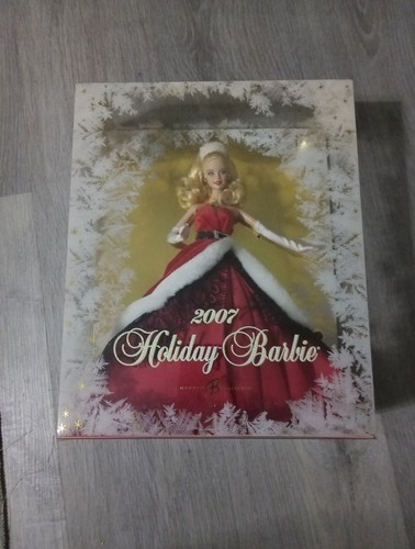 2007 holiday barbie doll - holiday,
