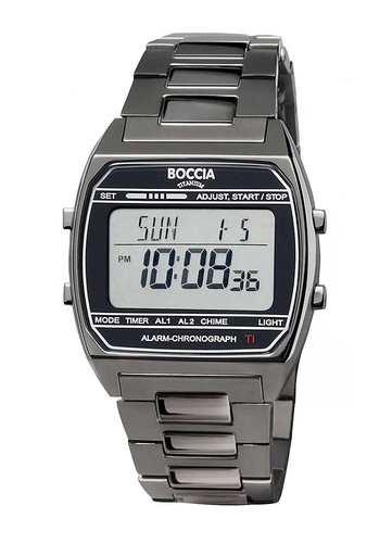 Montre homme digitale - montre, titanium