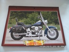 CARTE FICHE MOTO 1999 HARLEY
