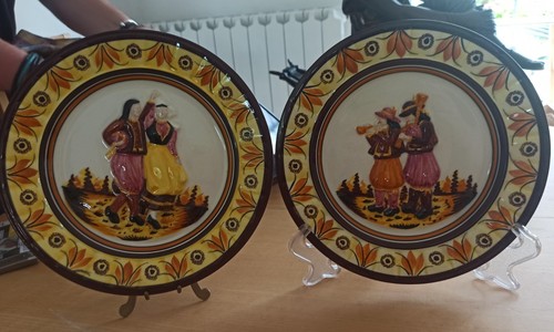 Assiettes henriot quimper - 2,