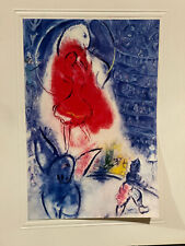 Impression Marc Chagall estampe Maeght éditeur 1959 Paris L'ecuyère