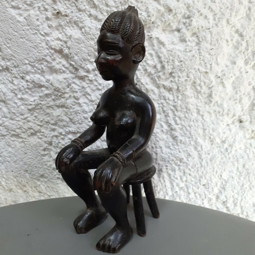 Statue femme assise - statue,