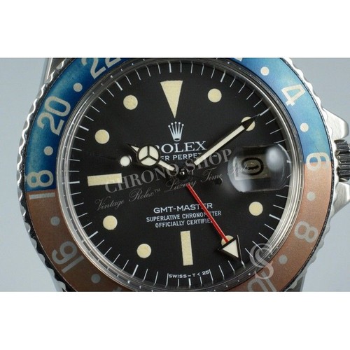 Rolex vintage gmt master 1675 - rolex,