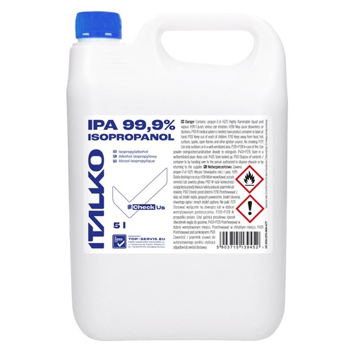 Isopropanol ipa alcool - 99,9%,