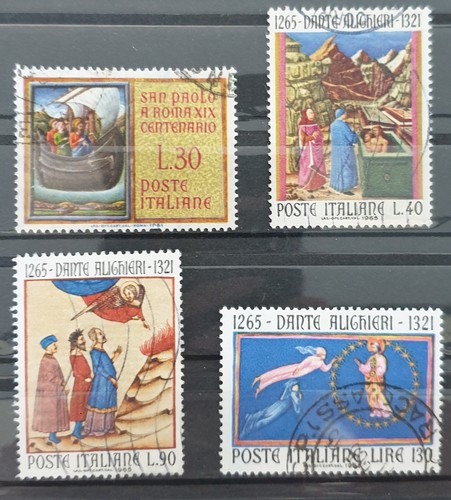Lot timbres italie 1965 t - lot, y&t